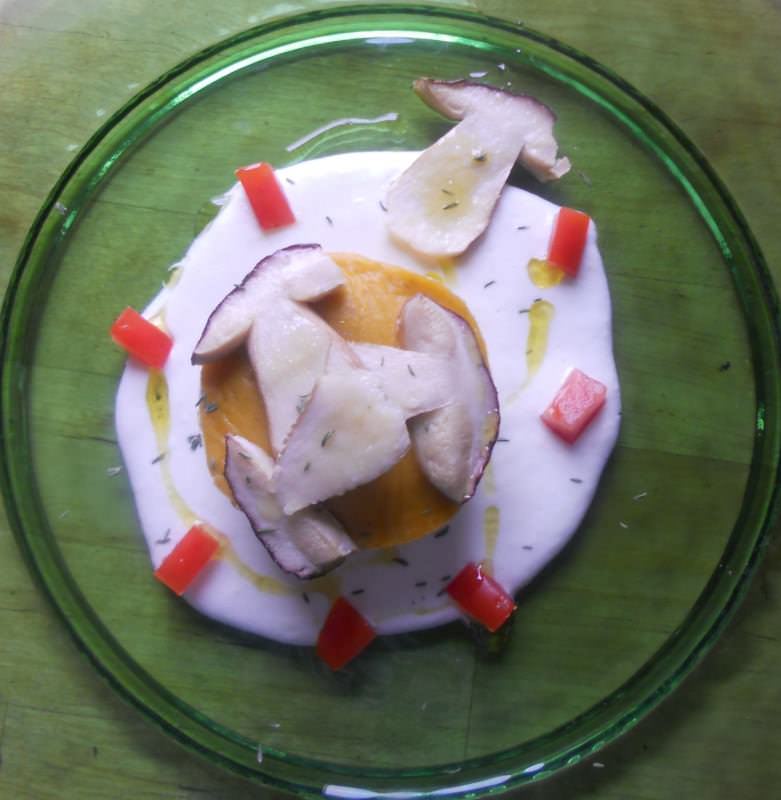 Minestrone solido, porcini e crema di parmigiano Ricette della Nonna