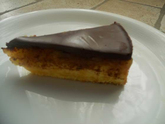 Torta con zucca e cioccolato