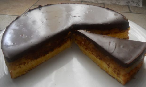 Torta di zucca e cioccolato