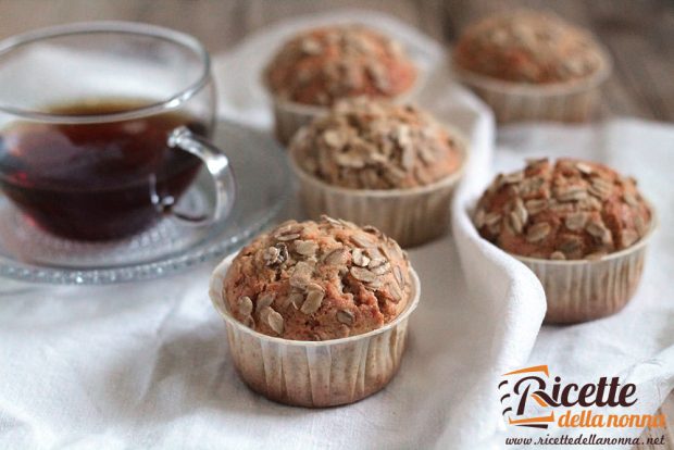 Muffin integrali dolci ricetta e foto