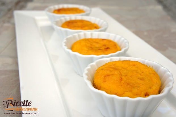 Muffin zucca e gorgonzola ricetta e foto