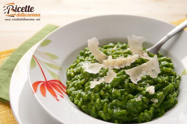 Risotto agli spinaci ricetta e foto