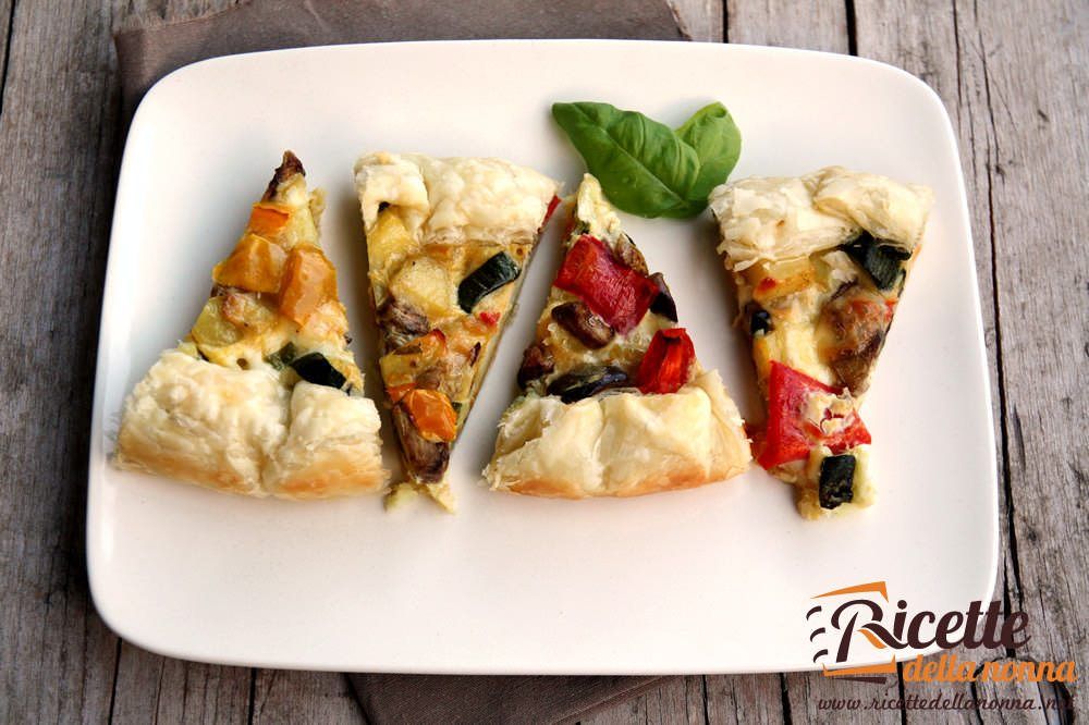 Torta Salata Con Verdure Grigliate Ricette Della Nonna