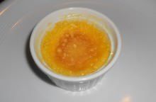 Creme brulée al profumo di arancia