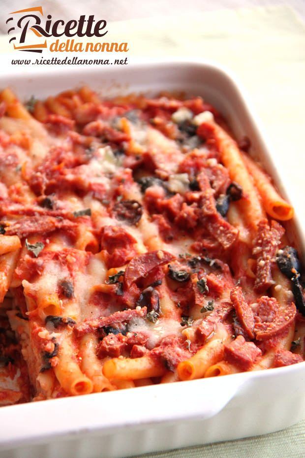 Ziti in forno alla diavola