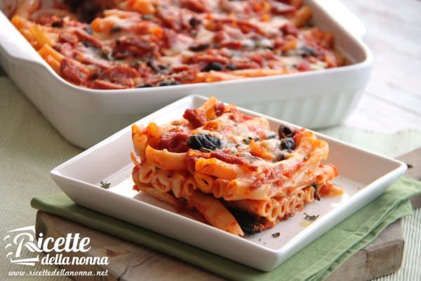 Ziti in forno alla “diavola”