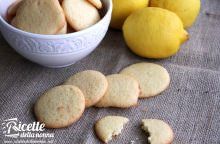 Biscottini all’olio di oliva e limone