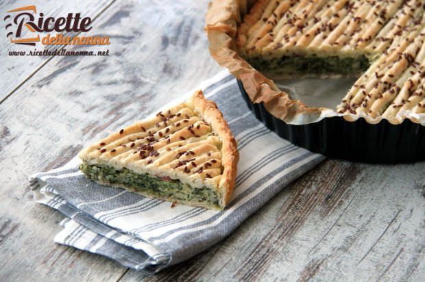 Torta salata catalogna e speck