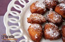 Frittelle di riso dolci