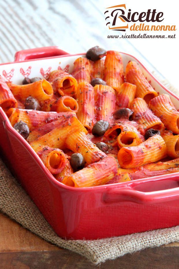 Rigatoni al forno con provola Silana