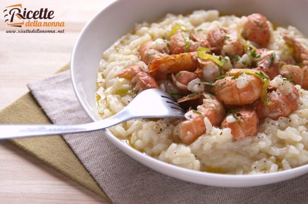 Risotto crostacei ricetta e foto