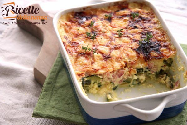 Pasticcio di zucchine