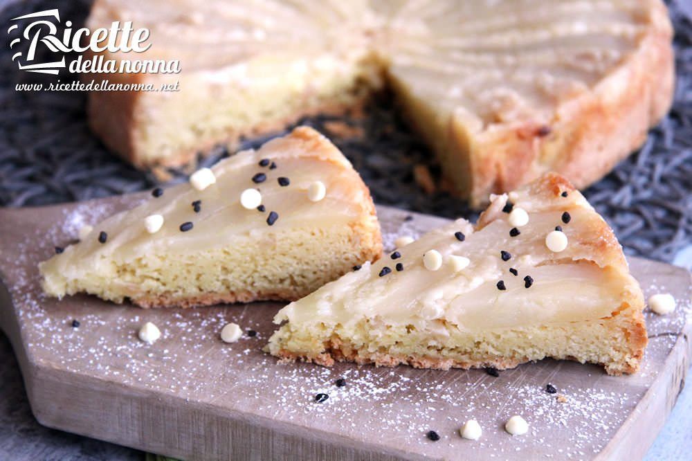 Torta rovesciata di pere, ricetta buona e a prova di intolleranza