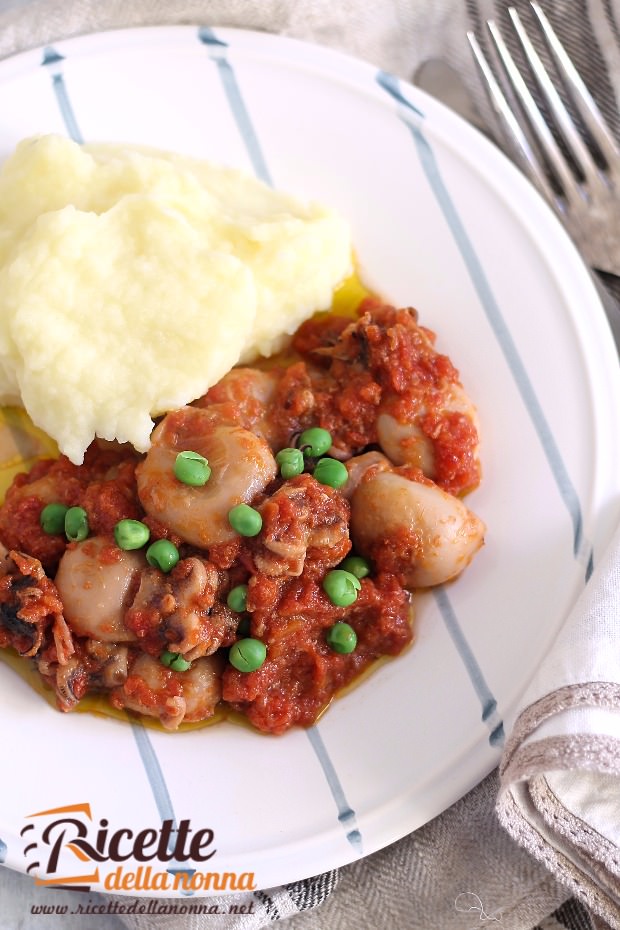 Seppie e piselli ricetta e foto