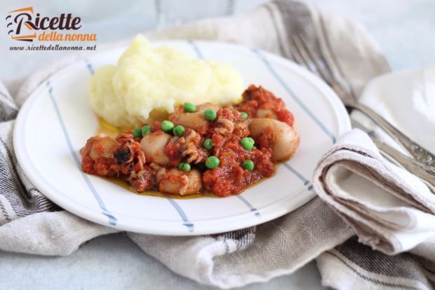 Seppie e piselli ricetta e foto