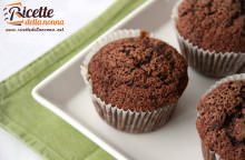 Muffin cioccolato e mandorle