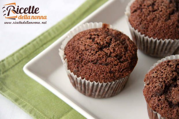 Muffin cioccolato e mandorle ricetta e foto