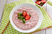 Risotto con le fragole