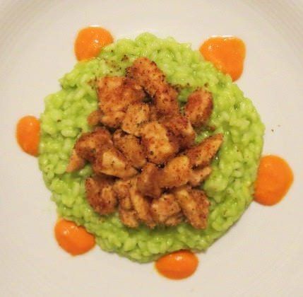 Risotto Con Piselli Pollo E Burro Occelli Ricette Della Nonna