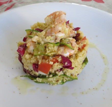 Insalata tiepida di cous cous ricetta e foto