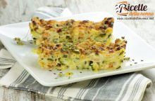 Lasagne bianche alle zucchine e gamberetti