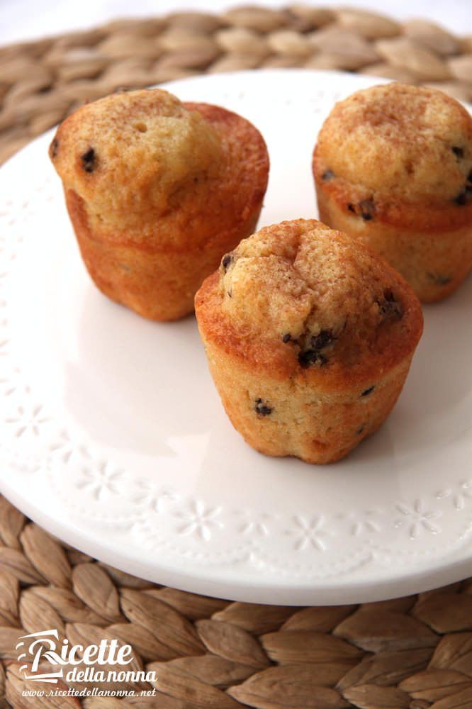 Muffin al caramello e cioccolato ricetta e foto