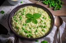 Risotto con i piselli