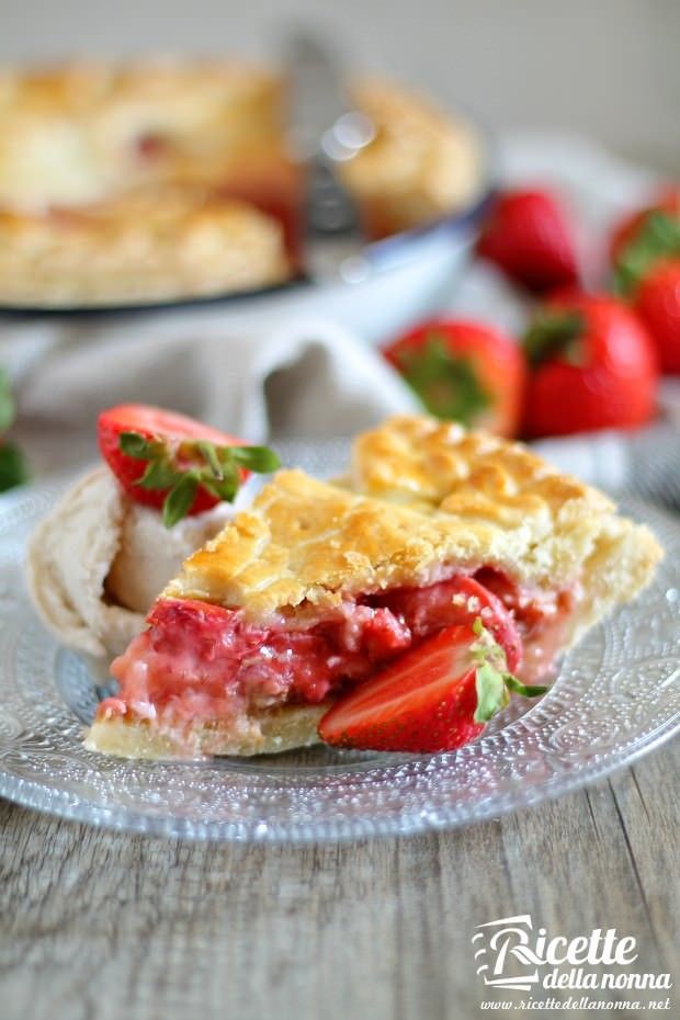 Torta alle fragole ricetta e foto