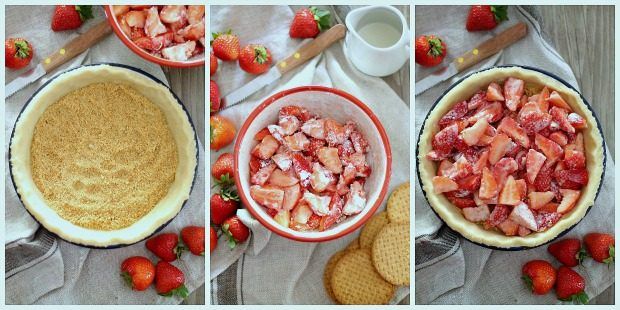 Torta alle fragole ricetta e foto