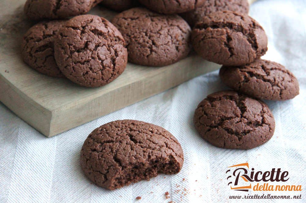 Biscotti Di Natale Al Cacao.Biscotti Al Cioccolato Fondente Senza Burro Ricette Della Nonna