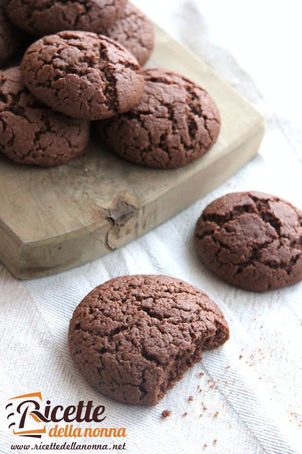 Biscotti al cioccolato fondente senza burro ricetta e foto