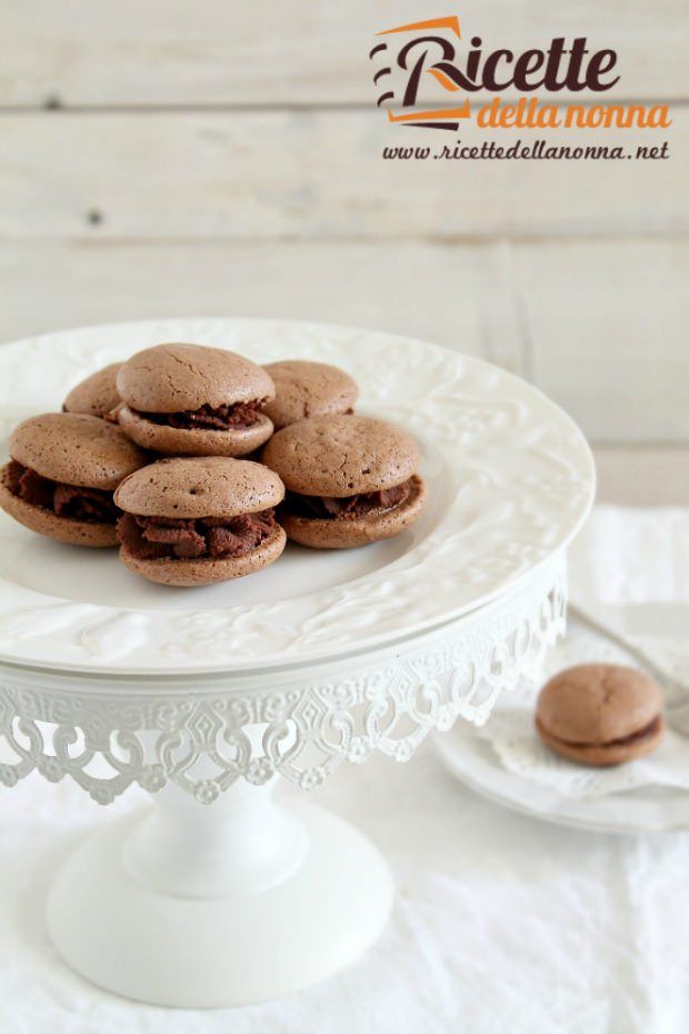 Foto di Macarons al cioccolato