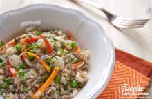 Orzo e farro con verdure