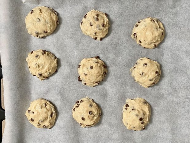 Preparazione pangoccioli