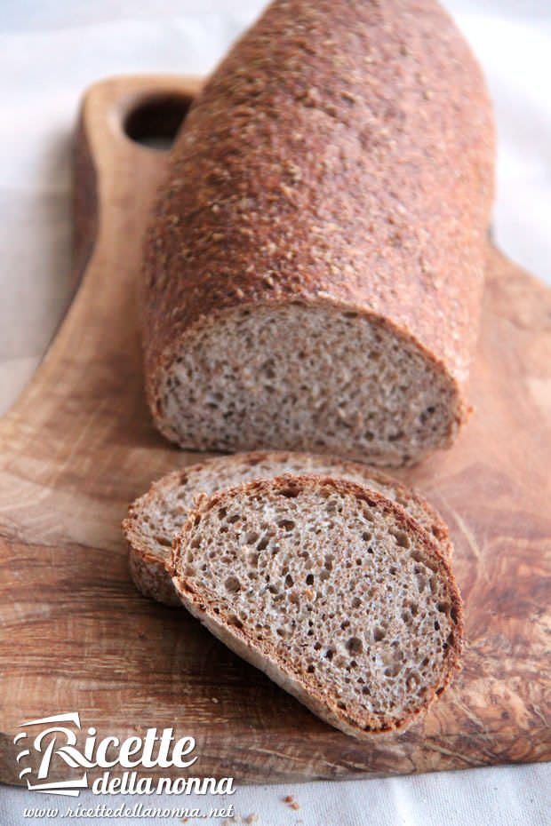 Pane integrale ricetta e foto