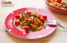 Pasta integrale con cime di rapa