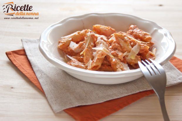 Penne ricotta pomodoro-1 ricetta e foto