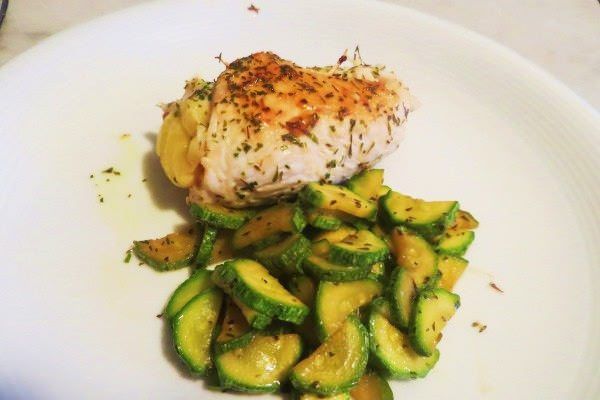 Involtini di pollo con zucchine