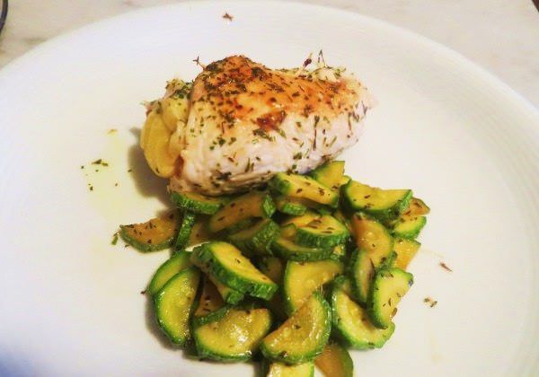 Involtini di pollo con zucchine ricetta e foto