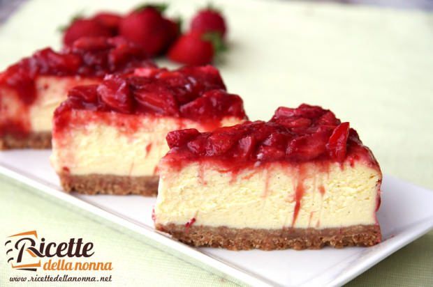 Cheesecake alle fragole