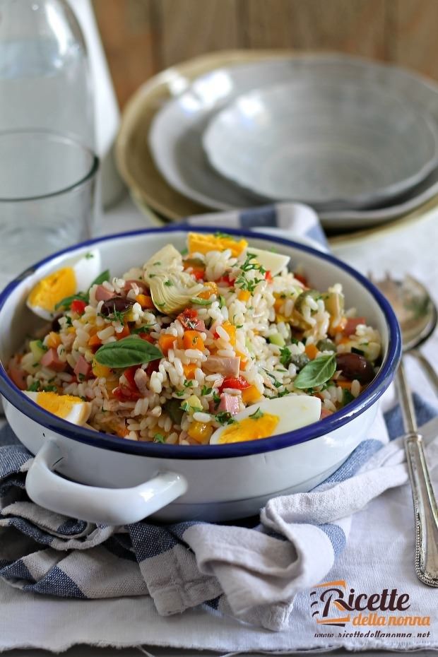 Insalata di riso ricetta e foto