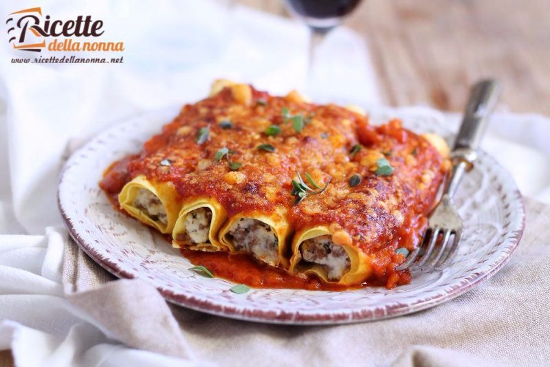 Ricetta Cannelloni alla napoletana | Ricette della Nonna
