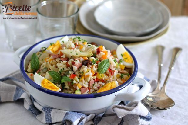 Insalata di riso ricetta e foto