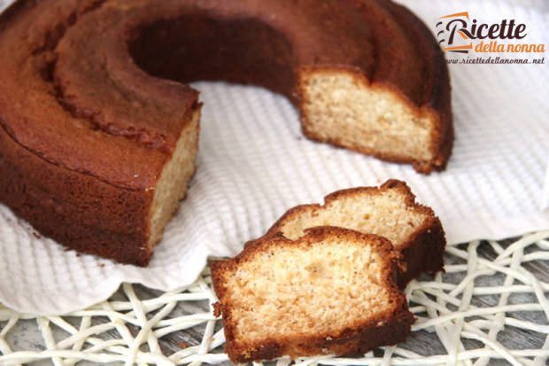 Ciambella della colazione alla panna ricetta e foto