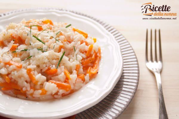 Risotto alle carote