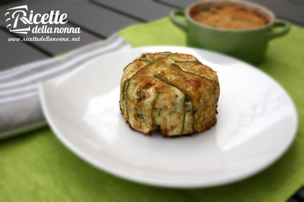 Sformatini di riso, zucchine e ricotta ricetta e foto