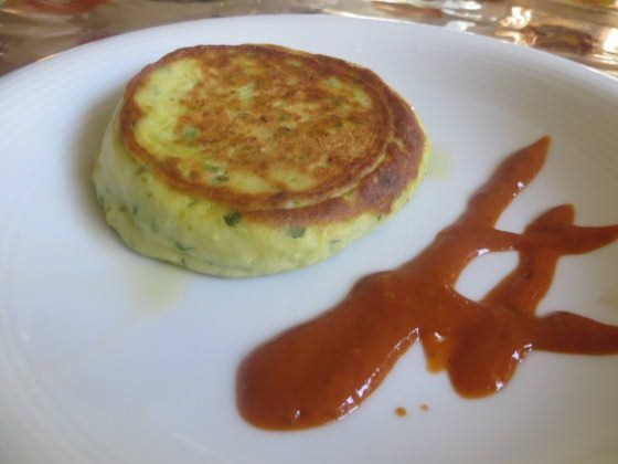 Flan di ricotta e zucchine in padella ricetta e foto