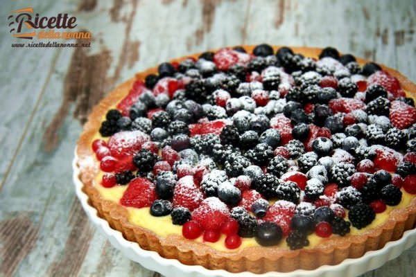 Crostata ai frutti di bosco