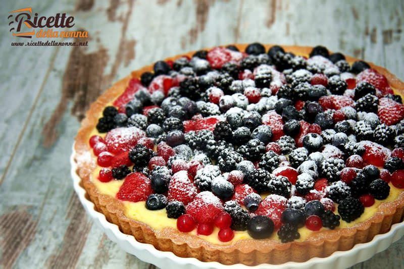 Ricetta Crostata ai frutti di bosco