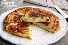 Frittata di porri e ricotta